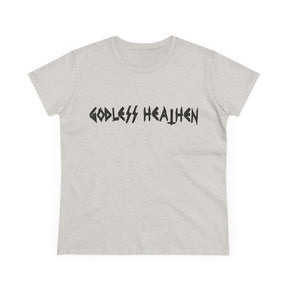 Godless Heathen Women's Baby Tee - Goth Cloth Co.T-Shirt11412687277230570772