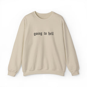 Going to Hell Crewneck Sweatshirt - Goth Cloth Co.Sweatshirt42730147217382217634