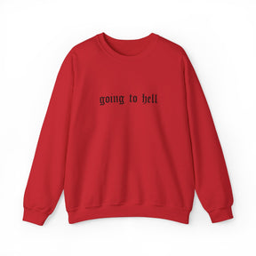 Going to Hell Crewneck Sweatshirt - Goth Cloth Co.Sweatshirt58326447705128447457