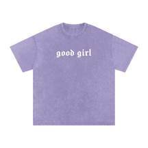 Good Girl Acid Washed Oversized Tee - Goth Cloth Co.260108PODPQ0696007
