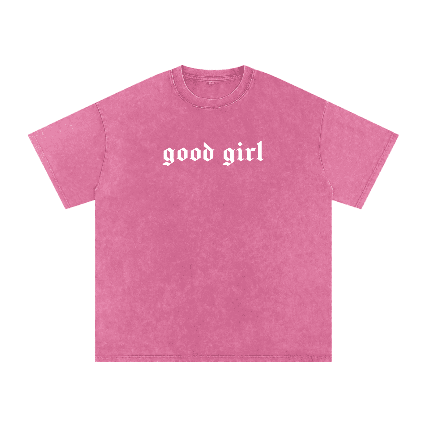 Good Girl Acid Washed Oversized Tee - Goth Cloth Co.260108PODPQ0696013