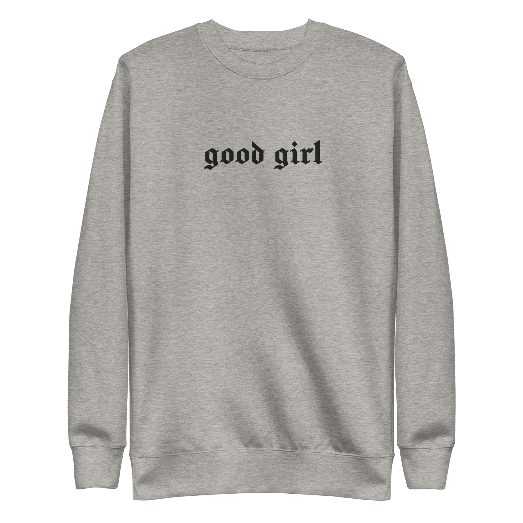 Good Girl Embroidered Sweatshirt - Goth Cloth Co.4105020_11244
