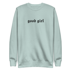 Good Girl Embroidered Sweatshirt - Goth Cloth Co.4105020_13950
