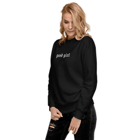 Good Girl Embroidered Sweatshirt - Goth Cloth Co.4105020_13950