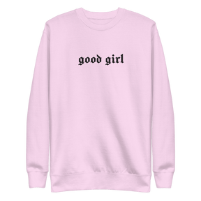Good Girl Embroidered Sweatshirt - Goth Cloth Co.4105020_25550