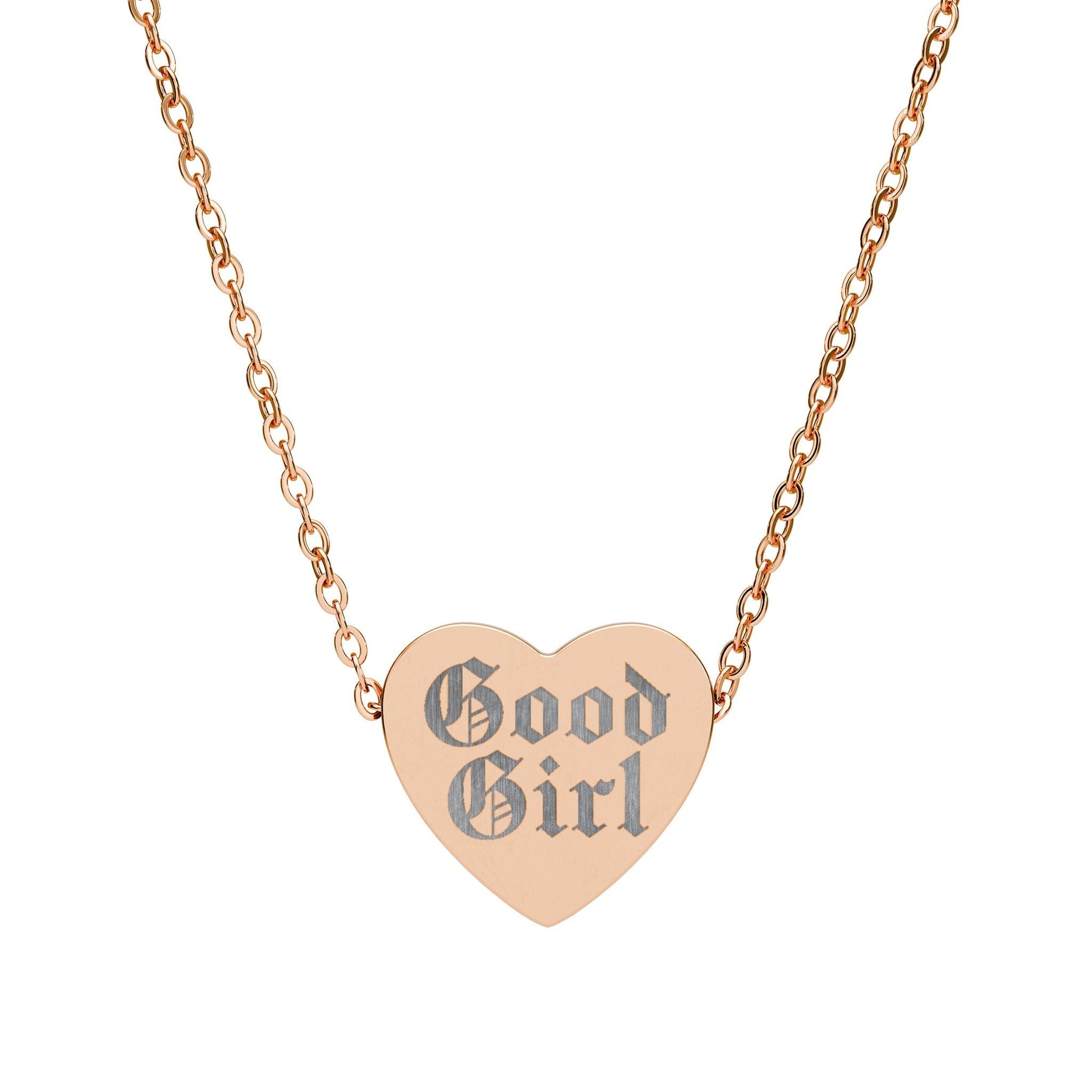 Good Girl Heart Necklace - Goth Cloth Co.Accessories20419652508106530622