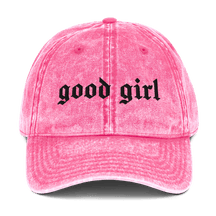 Good Girl Vintage Acid Wash Dad Cap - Goth Cloth Co.4343460_16749