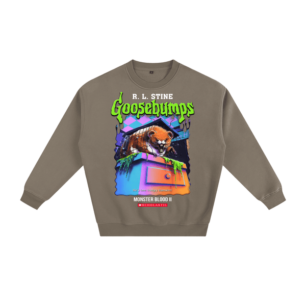 Goosebumps Fleeced Sweatshirt - Goth Cloth Co.251107PODRA0313001