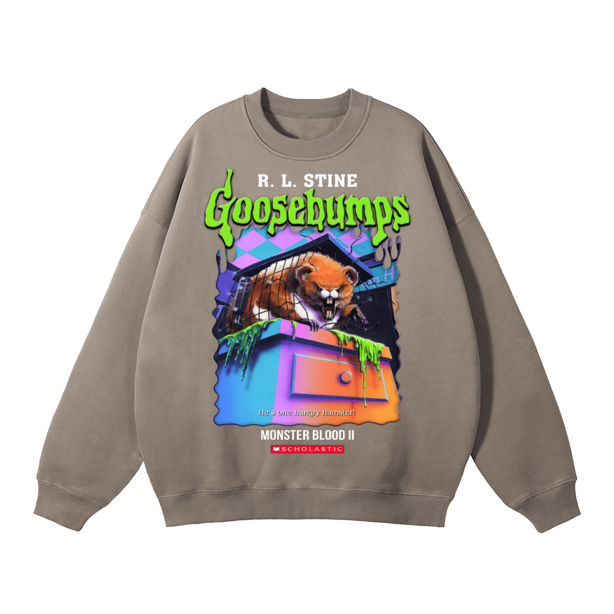 Goosebumps Fleeced Sweatshirt - Goth Cloth Co.251107PODRA0313001