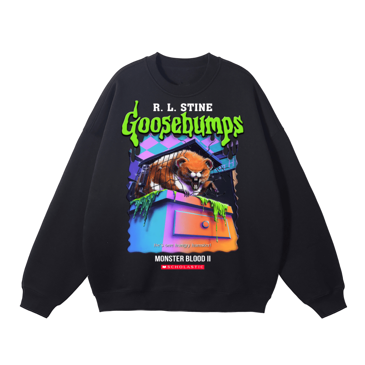 Goosebumps Fleeced Sweatshirt - Goth Cloth Co.251107PODRA0313021