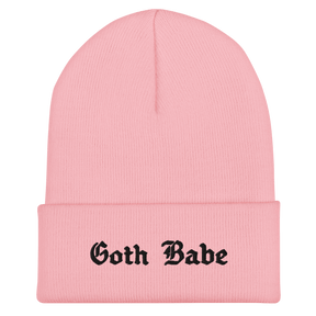 Goth Babe Cuffed Beanie - Goth Cloth Co.5947697_17494