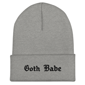 Goth Babe Cuffed Beanie - Goth Cloth Co.5947697_8937