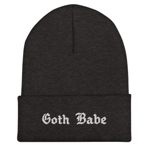 Goth Babe Cuffed Beanie - Goth Cloth Co.7874194_12881