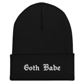 Goth Babe Cuffed Beanie - Goth Cloth Co.7874194_8936