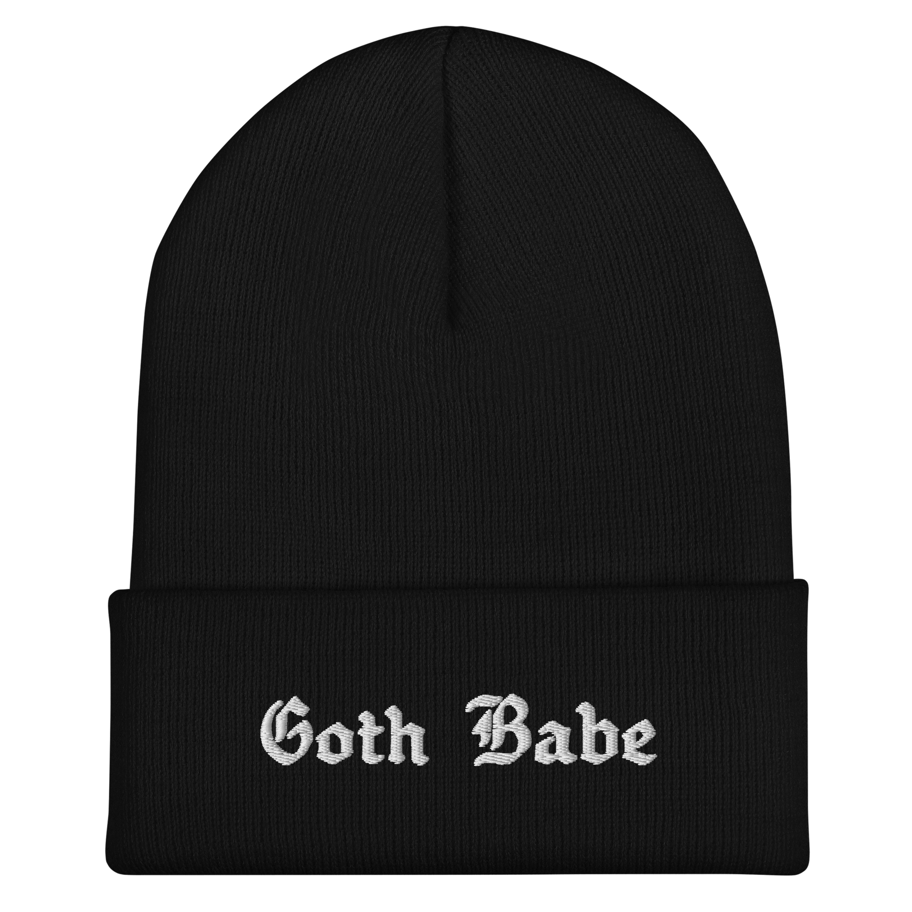 Goth Babe Cuffed Beanie - Goth Cloth Co.7874194_8936