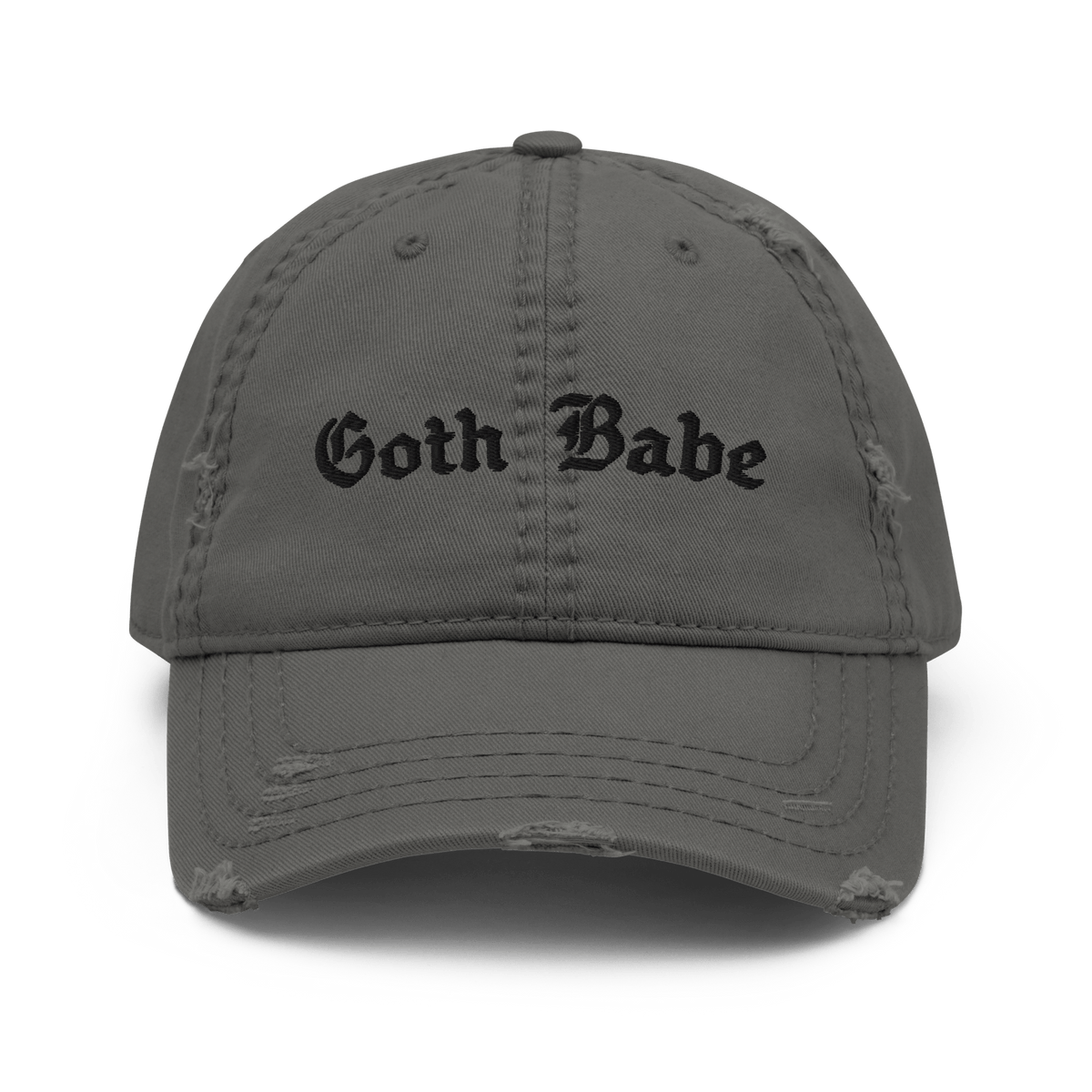 Goth Babe Distressed Dad Hat - Goth Cloth Co.1059692_10992