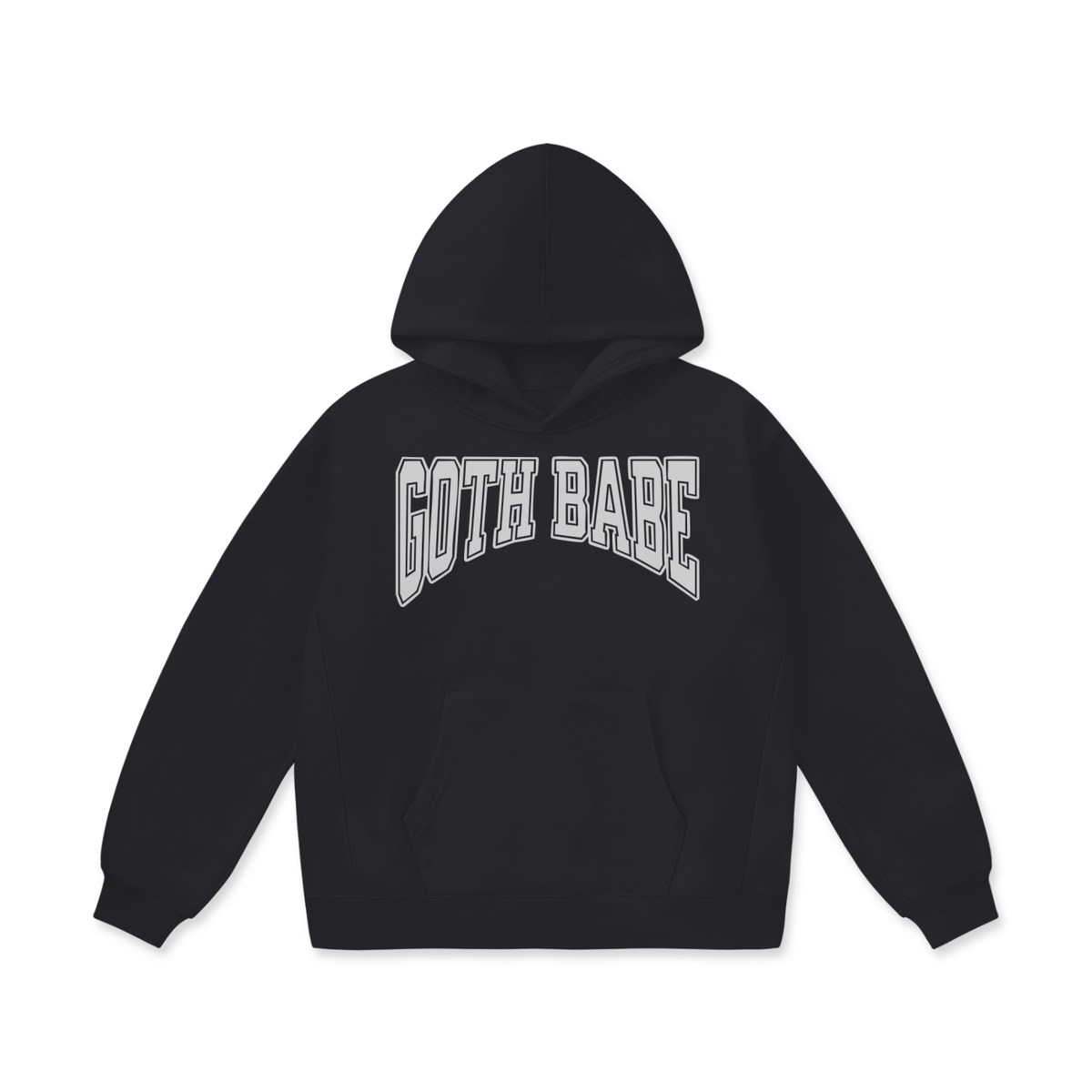 Goth Babe Fleece Hoodie - Goth Cloth Co.250918PODRB0255001