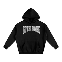 Goth Babe Oversized Fleeced Hoodie (READY TO SHIP) - Goth Cloth Co.18226764935593769799
