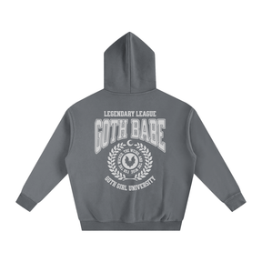 Goth Babe Oversized Fleeced Hoodie - Goth Cloth Co.251021PODRB0804001