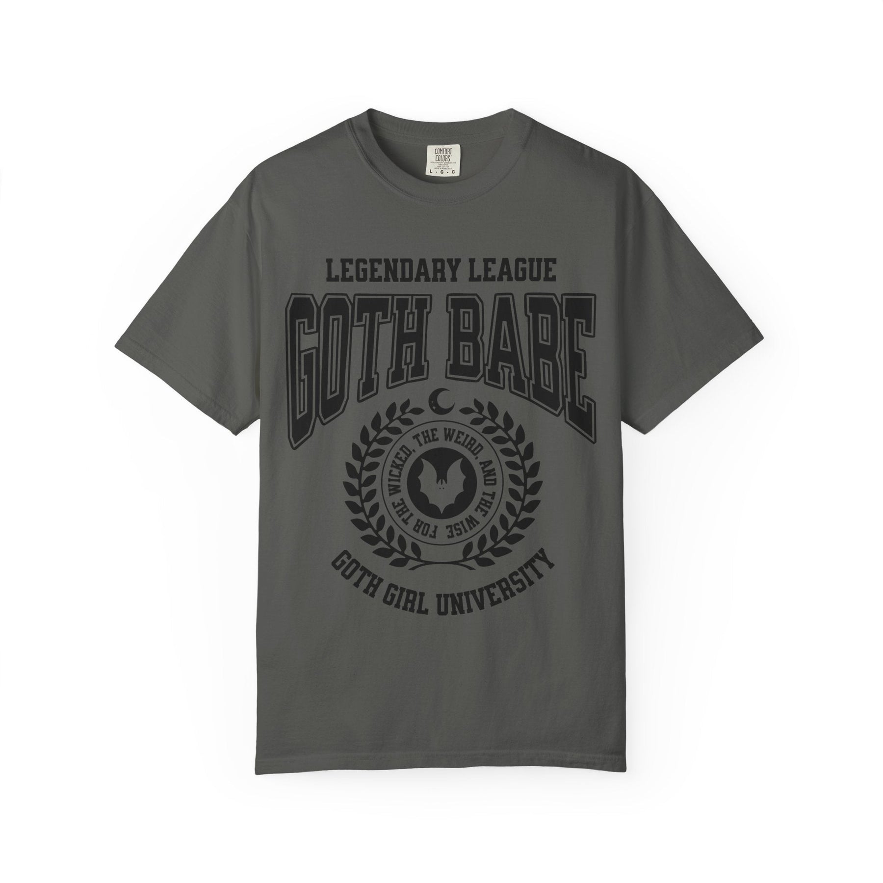 Goth Babe University Comfy Tee - Goth Cloth Co.T-Shirt12502506343880553195