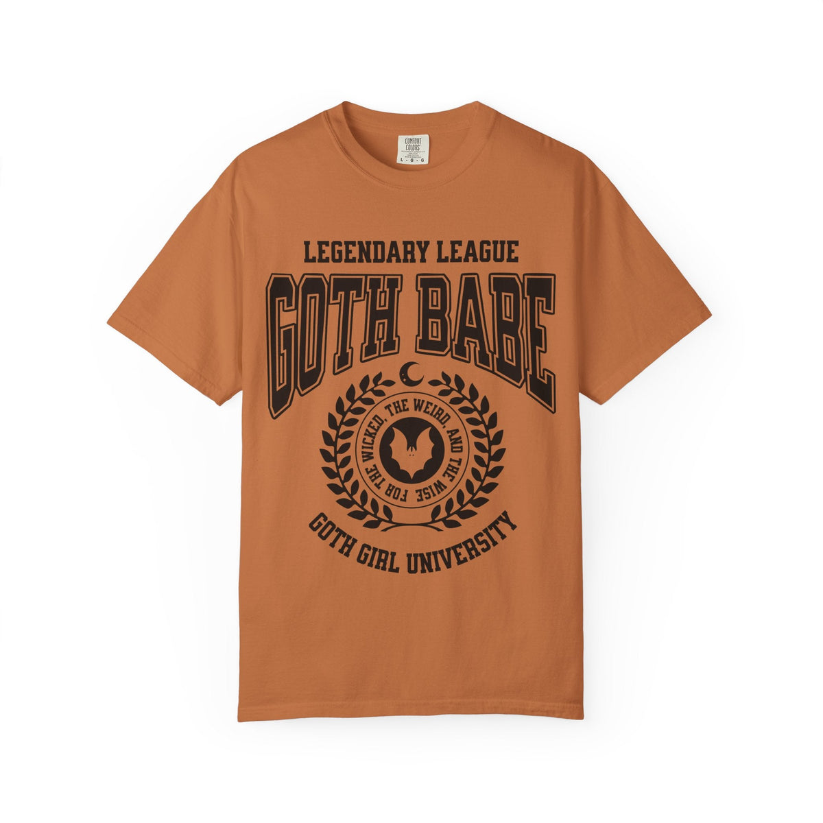 Goth Babe University Comfy Tee - Goth Cloth Co.T-Shirt18742252787191951968