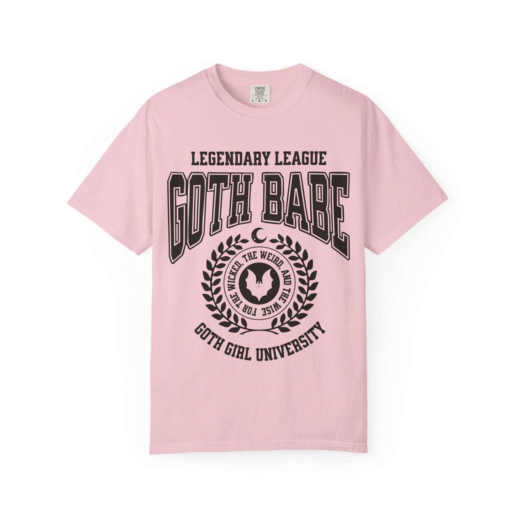 Goth Babe University Comfy Tee - Goth Cloth Co.T-Shirt30127853637636630466
