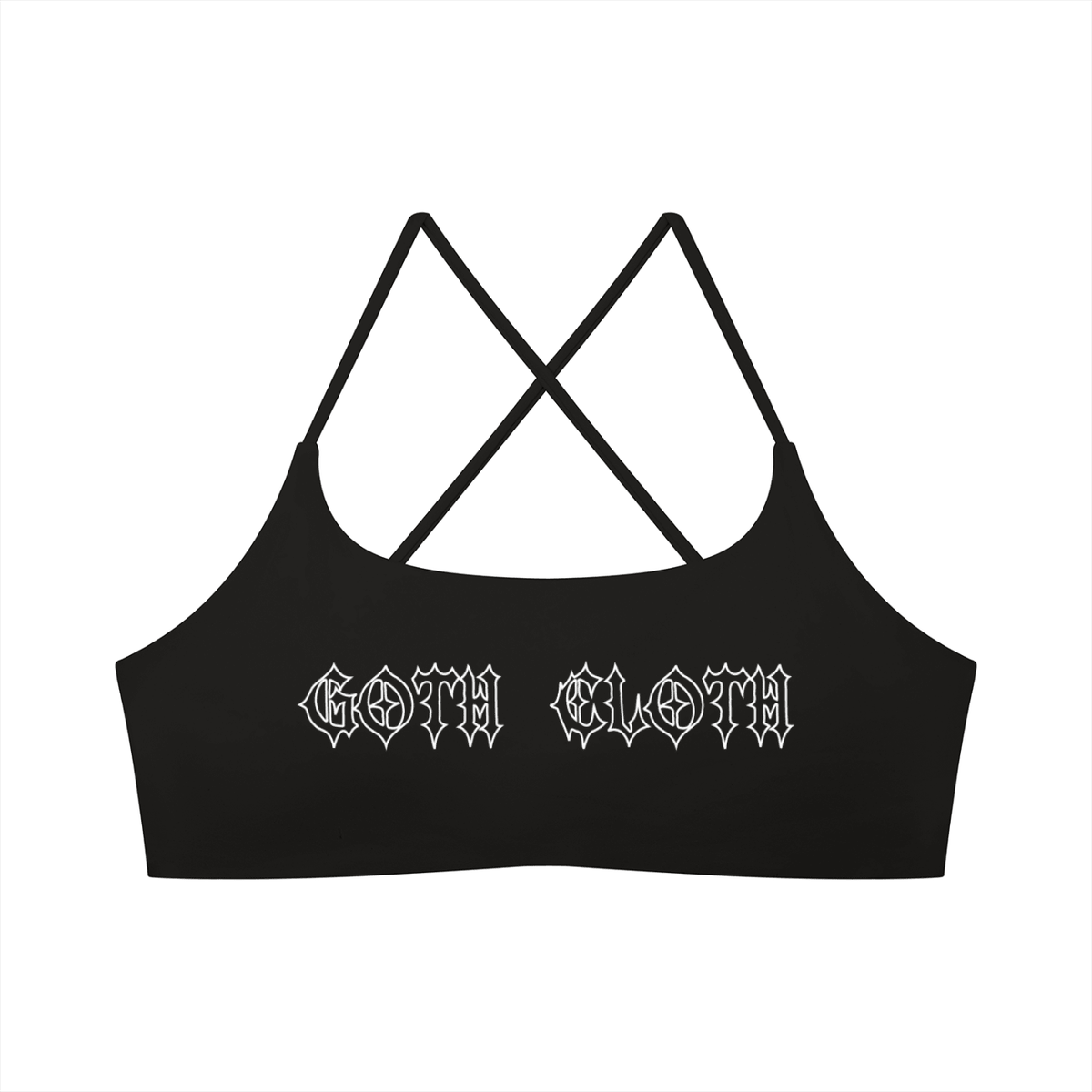 Goth Cloth Women’s Sports Bra - Goth Cloth Co.261001PODCI2313#001