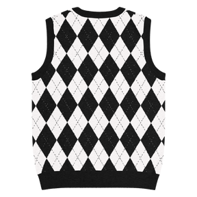 Goth Golf Knit V - Neck Vest - Goth Cloth Co.7214309_22430