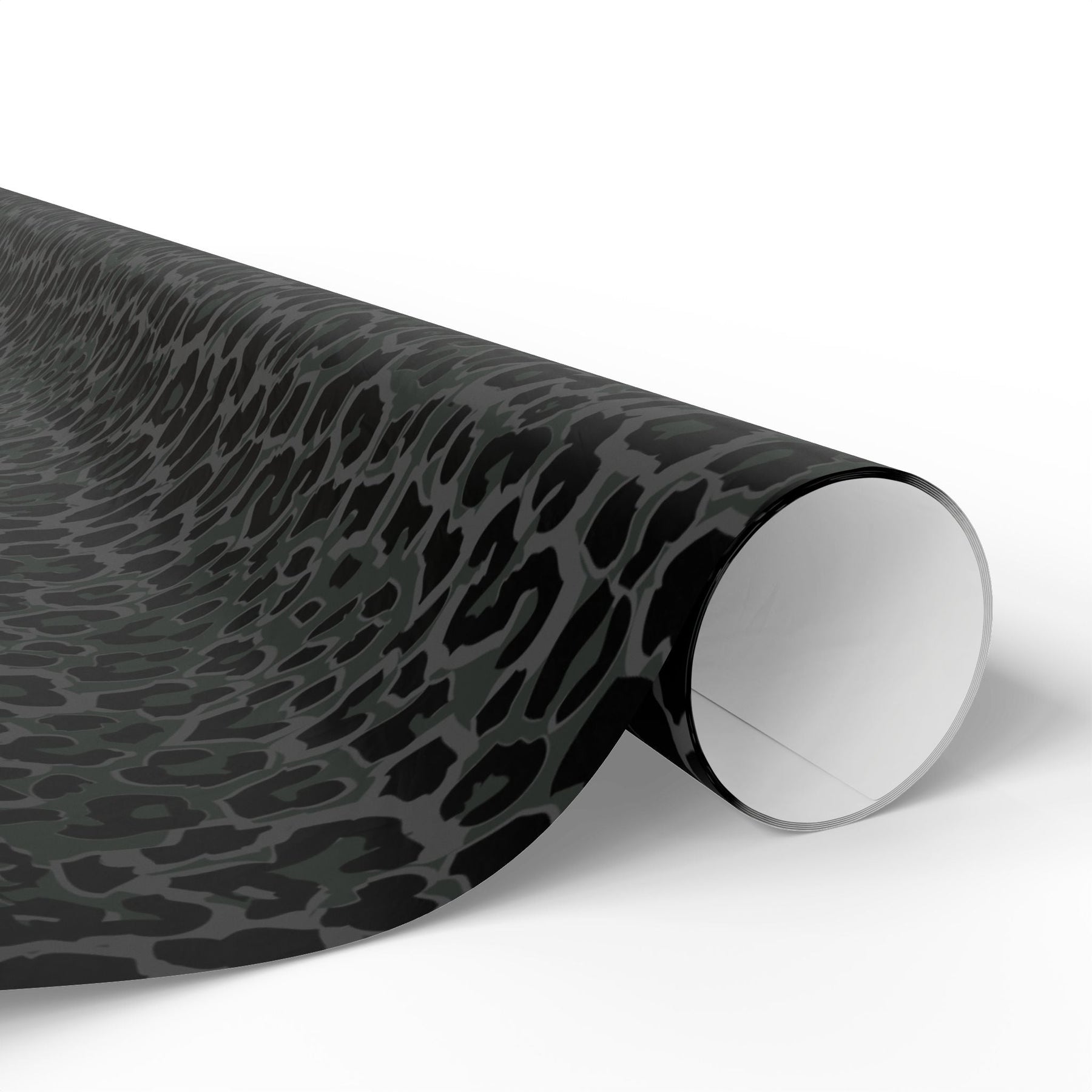 Goth Kitty Grey Leopard Gift Wrap Paper - Goth Cloth Co.Home Decor17653732102607628015