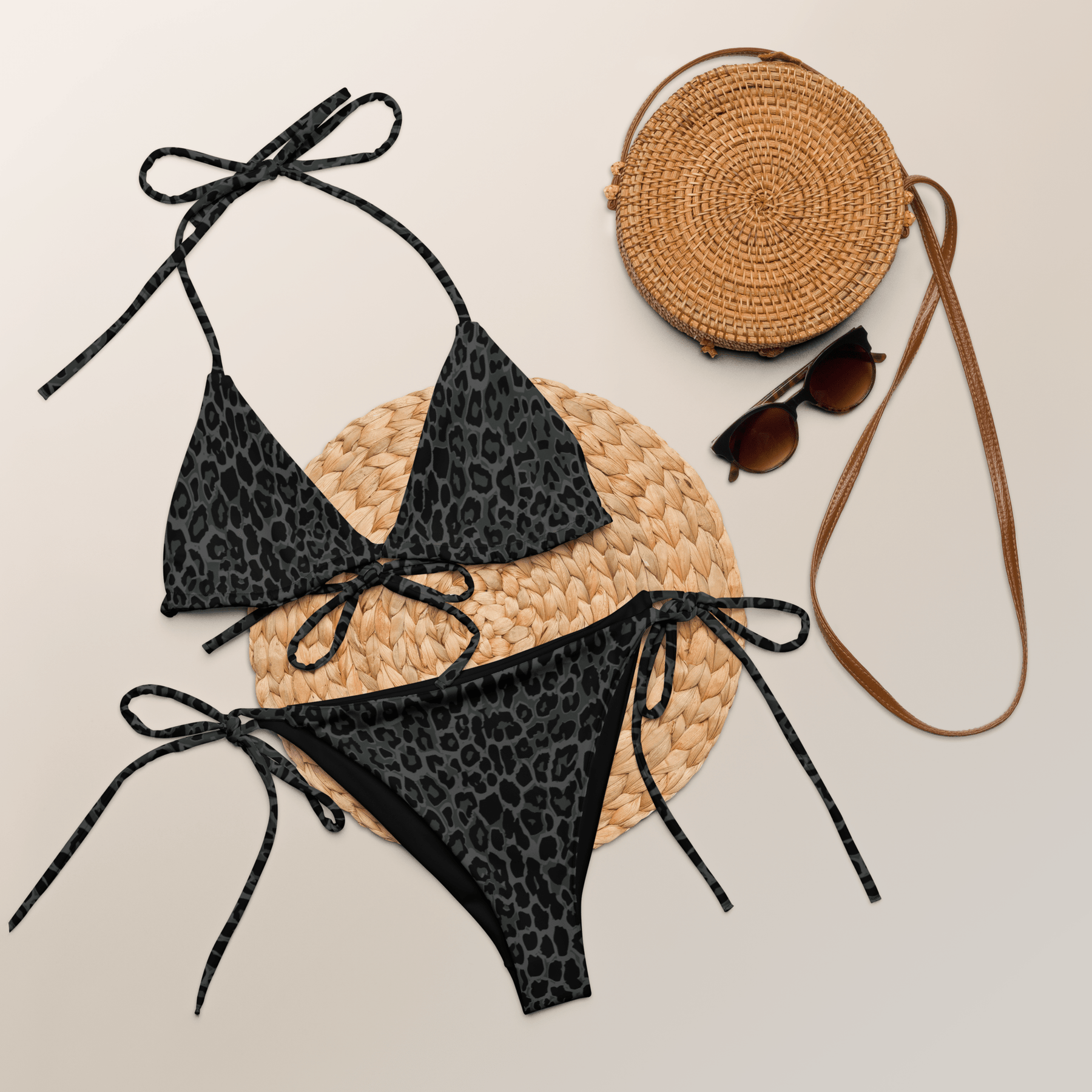 Goth Kitty String Bikini Bottoms - Goth Cloth Co.1460160_16575