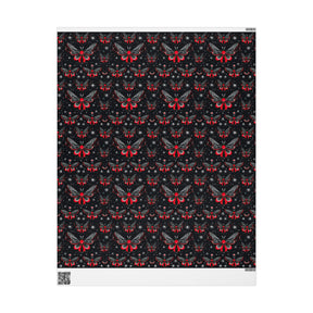 Gothic Celestial Moth Gift Wrap - Goth Cloth Co.Home Decor27588228769895509914