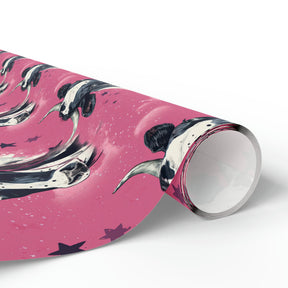 Gothic Pink Graffiti Cow Gift Wrap - Goth Cloth Co.Home Decor26994212427079201356