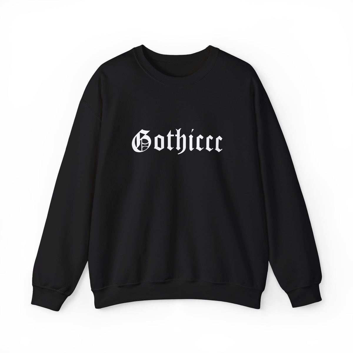 Gothiccc Long Sleeve Crew Neck Sweatshirt - Goth Cloth Co.Sweatshirt16935238291932755884