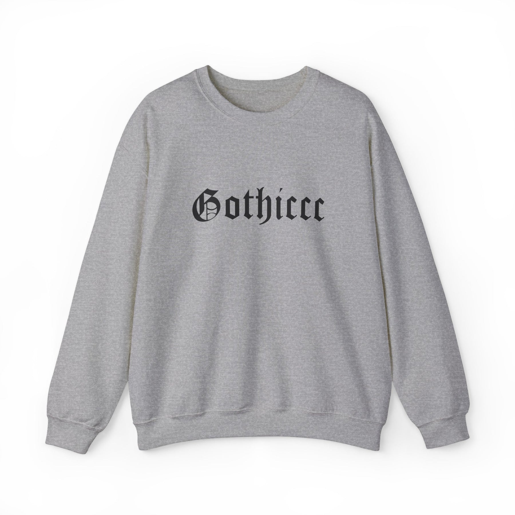 Gothiccc Long Sleeve Crew Neck Sweatshirt - Goth Cloth Co.Sweatshirt23707295680680484357
