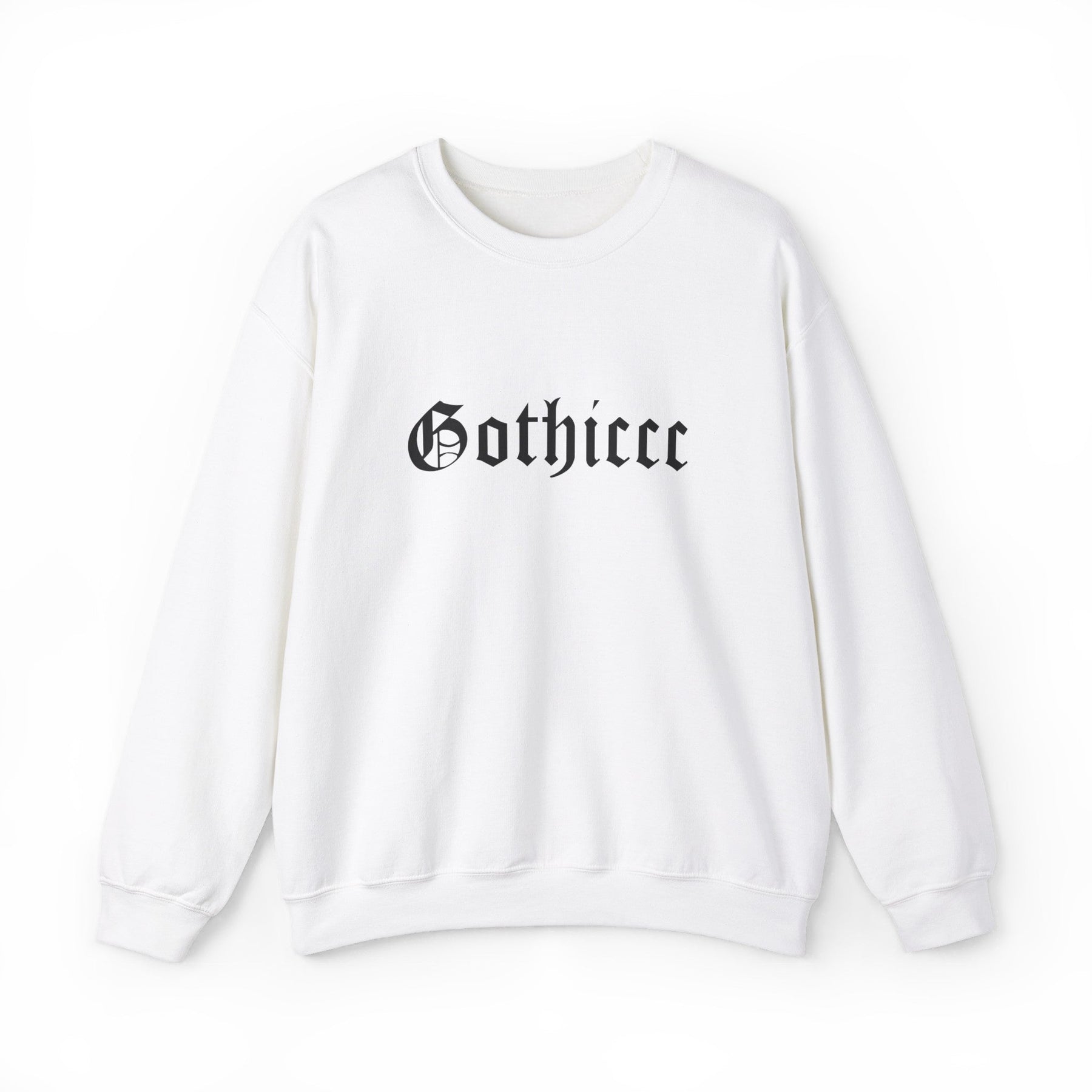 Gothiccc Long Sleeve Crew Neck Sweatshirt - Goth Cloth Co.Sweatshirt31758140580826856614