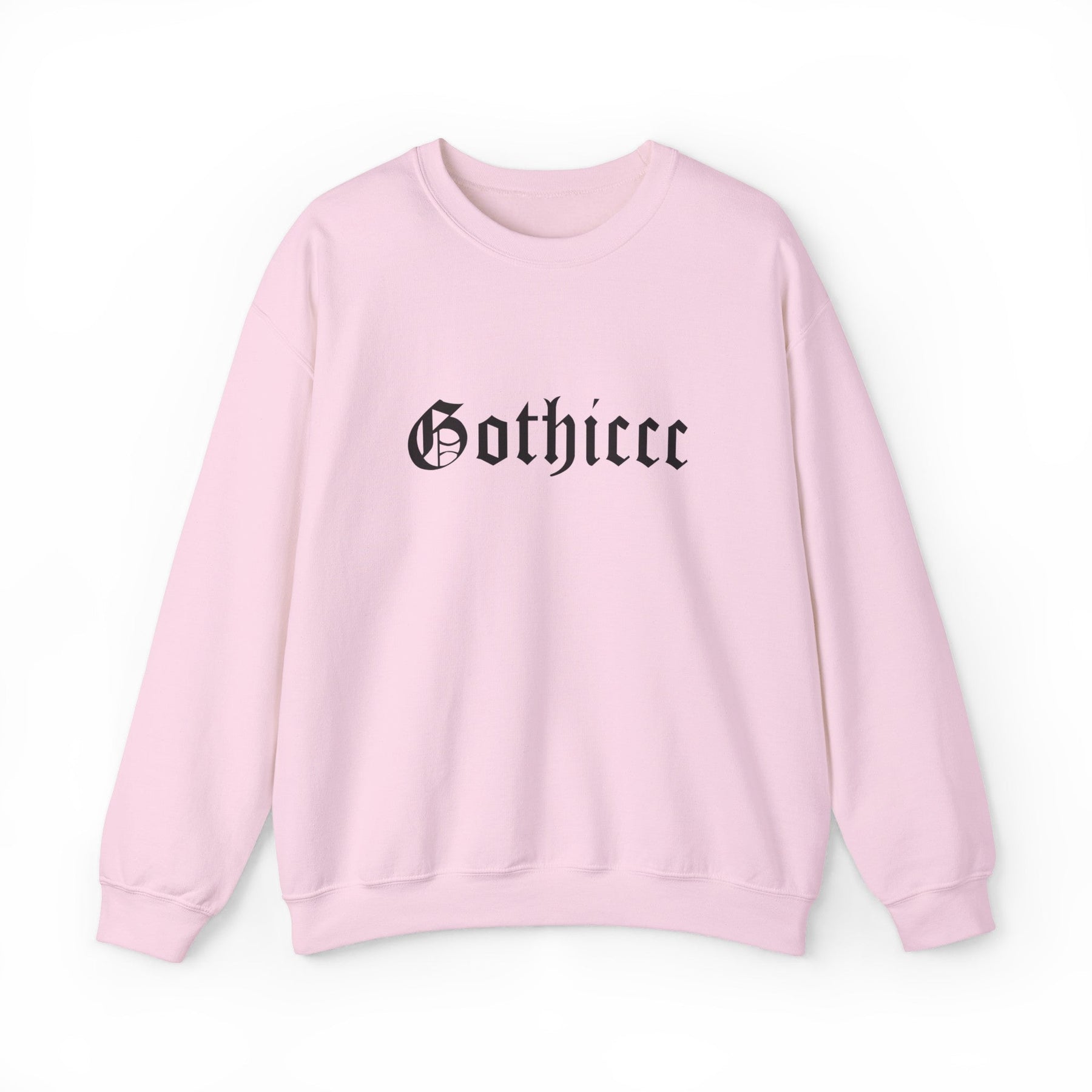 Gothiccc Long Sleeve Crew Neck Sweatshirt - Goth Cloth Co.Sweatshirt36422554195725747590
