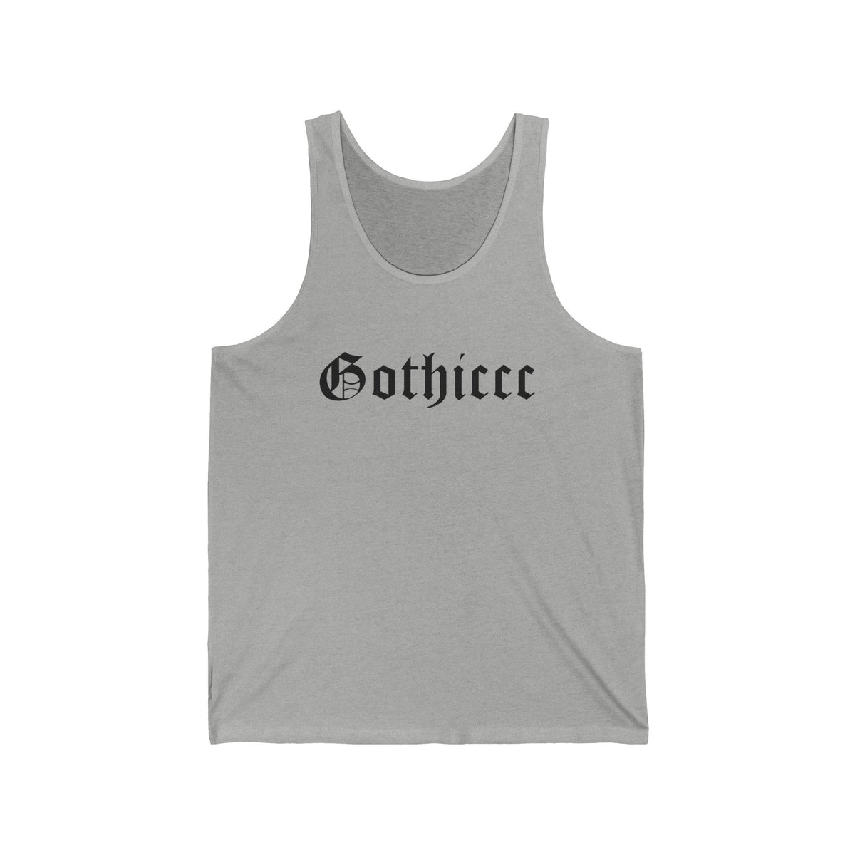 Gothiccc Unisex Jersey Tank - Goth Cloth Co.Tank Top21494947639096415713