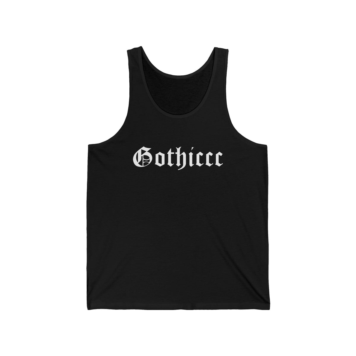 Gothiccc Unisex Jersey Tank - Goth Cloth Co.Tank Top53902594963134011198