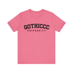 Gothiccc University Short Sleeve Tee - Goth Cloth Co.T - Shirt11952530762656276803