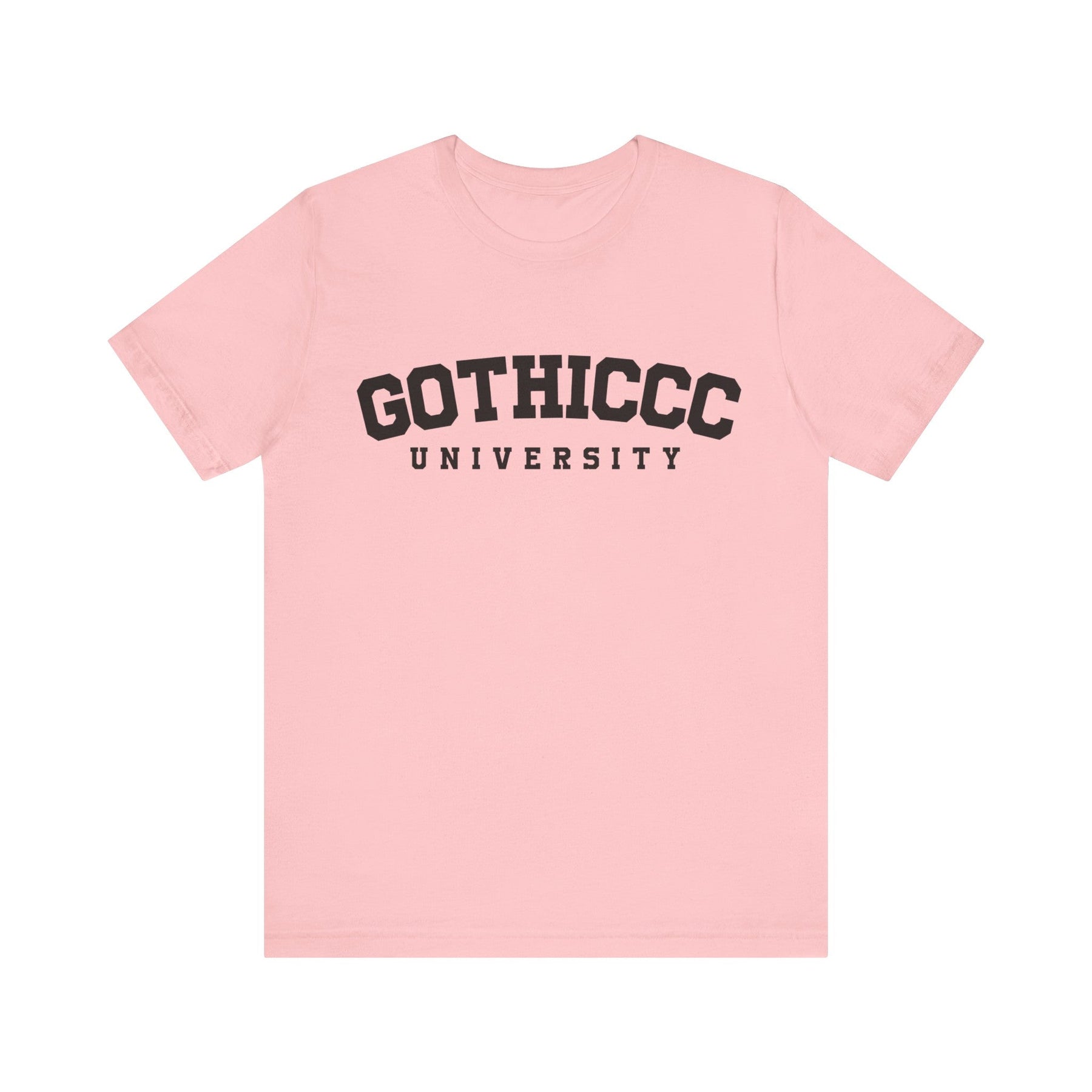 Gothiccc University Short Sleeve Tee - Goth Cloth Co.T - Shirt20016803068207624849