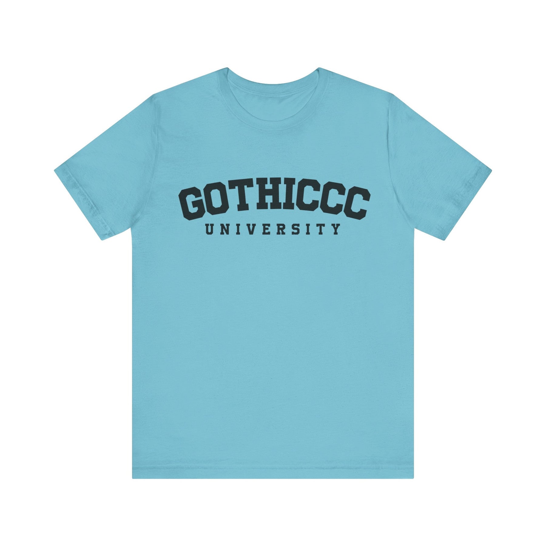 Gothiccc University Short Sleeve Tee - Goth Cloth Co.T - Shirt23251615756722956865