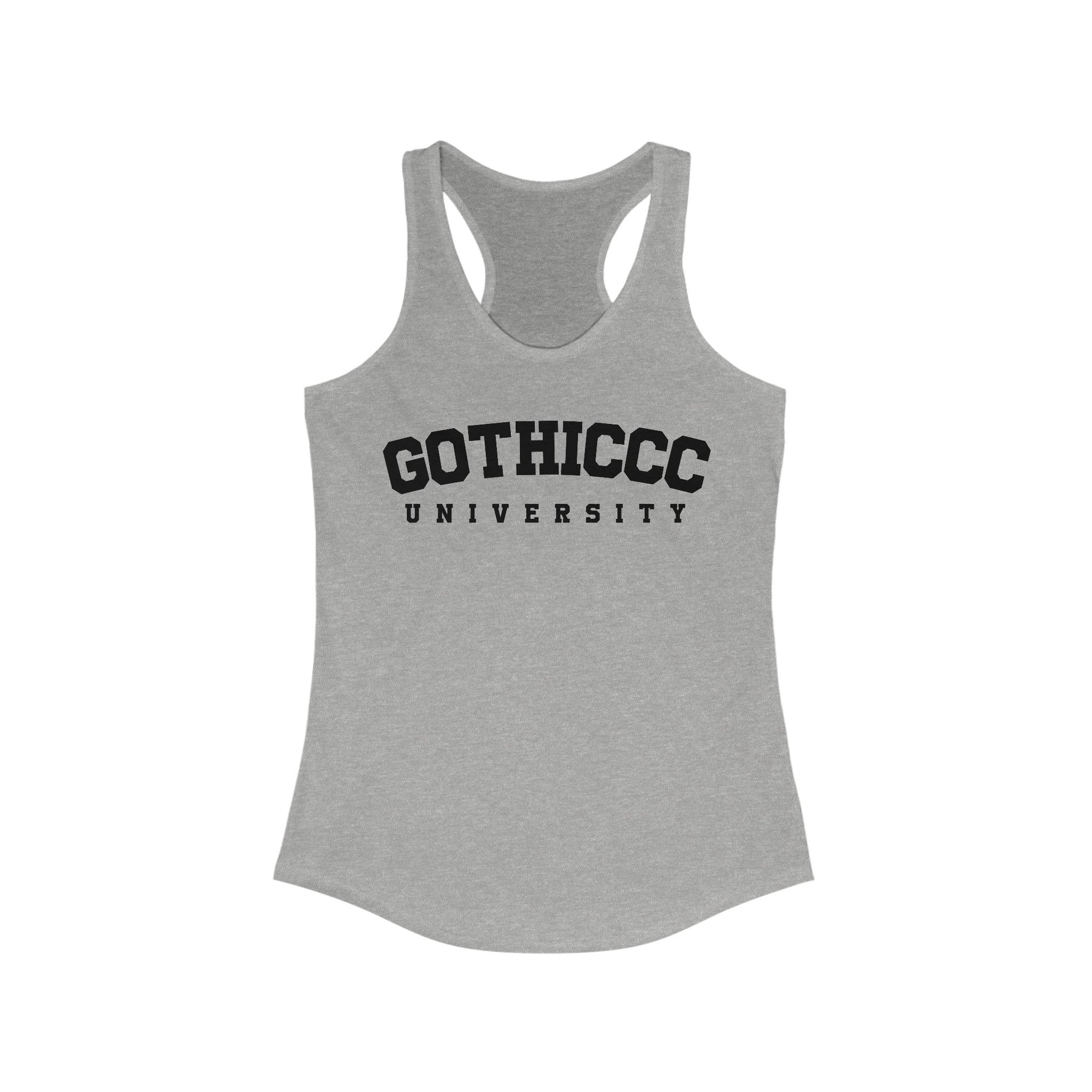 Gothiccc University Women's Racerback Tank - Goth Cloth Co.Tank Top17411958312812136695