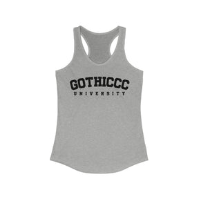 Gothiccc University Women's Racerback Tank - Goth Cloth Co.Tank Top17411958312812136695