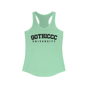 Gothiccc University Women's Racerback Tank - Goth Cloth Co.Tank Top22162010884025196369
