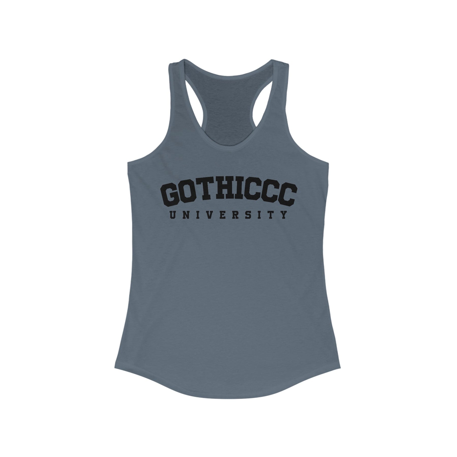 Gothiccc University Women's Racerback Tank - Goth Cloth Co.Tank Top49733150119441453334