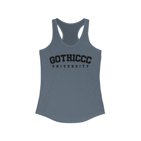 Gothiccc University Women's Racerback Tank - Goth Cloth Co.Tank Top49733150119441453334