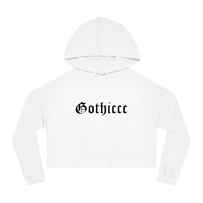 Gothiccc Women’s Cropped Hooded Sweatshirt - Goth Cloth Co.Hoodie29965333630561892913
