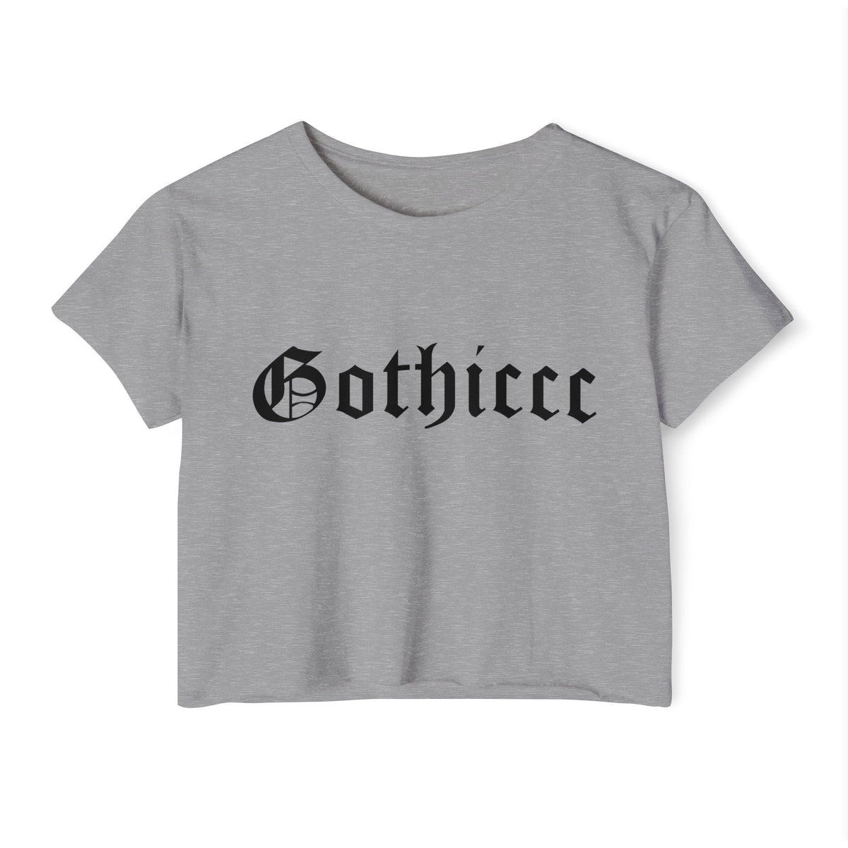 Gothiccc Women's Lightweight Crop Top - Goth Cloth Co.T - Shirt22447858087942275841