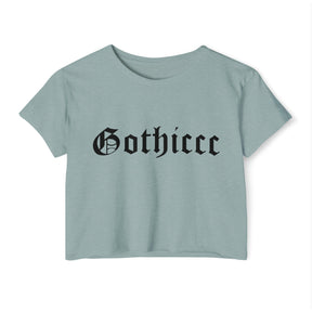 Gothiccc Women's Lightweight Crop Top - Goth Cloth Co.T - Shirt30937256743592135663