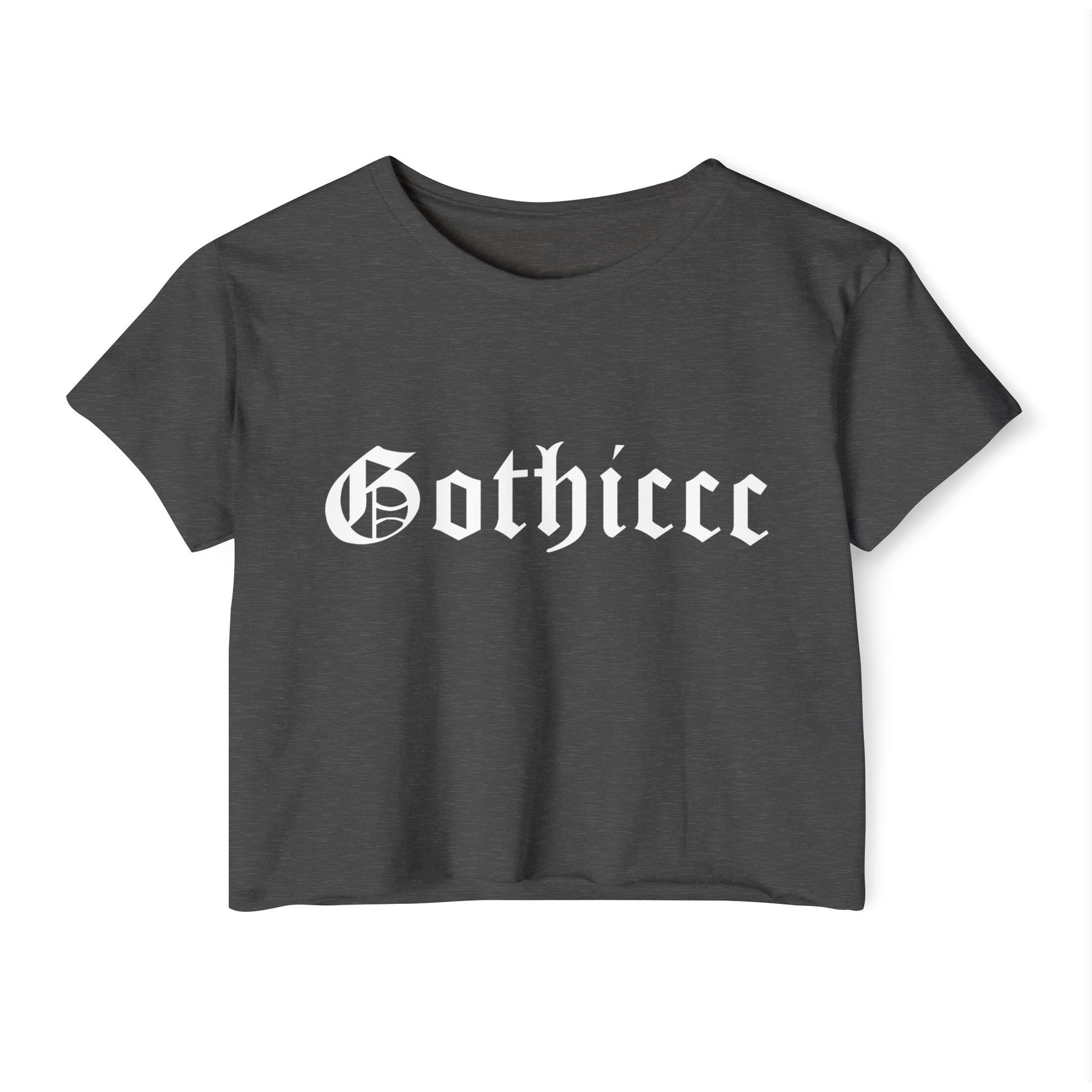 Gothiccc Women's Lightweight Crop Top - Goth Cloth Co.T - Shirt32731467709484375005